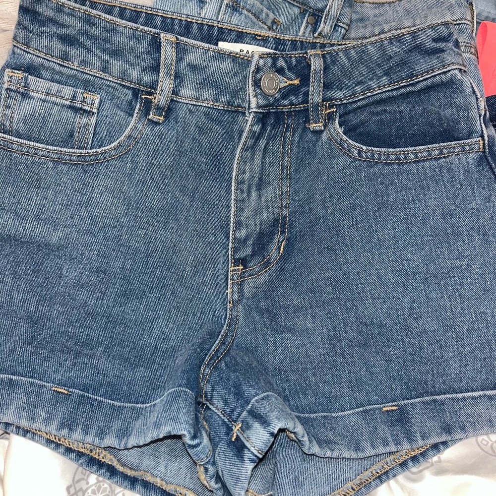 Pacsun High Waisted Mom Jean Shorts